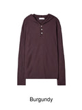 Charis Henley Neck Hooded Knit