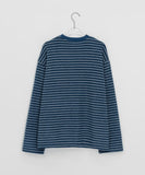 Bodel Fleece Stripe Long Sleeve Tee