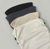 Layered Crop Top Long Sleeve Knit Cardigan Two-Piece Set