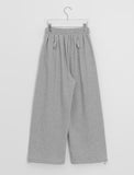 [unisex] Koent Key Ring Banding Sweat Balloon Wide Pants
