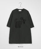 [unisex] Lepan Printing Over Short Sleeve Tee