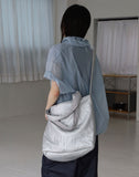 gate glossy shopper bag
