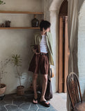 Summer Cooling Half Slacks 3 Colors