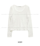 Hug Basic Standard U-Neck Knit