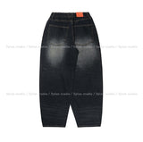 Dean Tiger Balloon Denim Pants