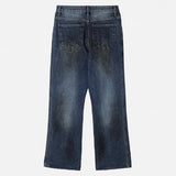 Soy's Dirty Wash Flare Denim Pants