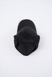 Arc lambswool flap ball cap