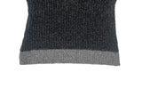Mars Color Matching Double Button V-Neck Knit