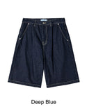 Foen Stitch Bermuda Denim Pants