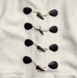 Pugeun fleece duffel coat