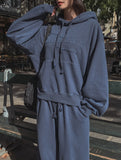 [LAN ARCHIVE] Pigment Patch Logo Crop Hoodie