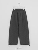 [BAONHAUS] Redilk 2oz Quilting Banding Wide Pants