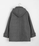 Tilve Quilted Hood Half Coat