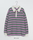 Coenkey Stripe Collar Over Tee