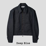 Chase Herringbone Denim Jacket