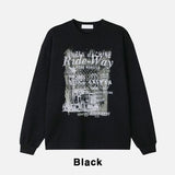Ride Print Over Knit Tee