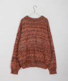 [unisex] Fallop hairy mix color over knit