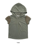 MESH HOOD HALF T