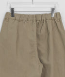 Puin pintuck cotton balloon wide pants