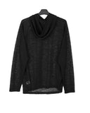 Ethel See-Through Knit Hoodie