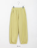 [unisex] Yohin side pin tuck wide jogger pants
