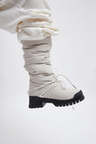 padded long boots