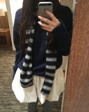 Eha Button Warmer Wool V-neck Knit