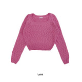 SQUARE-NECK KNIT