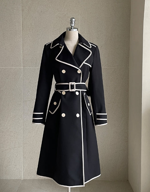 【I AM MARI】Edenic Color Matching Trench Coat I AM MARI (アイアムマリ) - エデニックカラートレンチコート