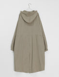 Roweti Cotton Over Long Hood Field Jacket