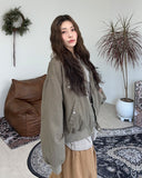 Def Washed Flight Jacket