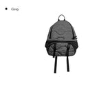 On the padded backpack