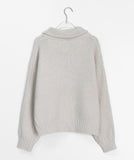 Nitay Collar Button Wool Cardigan