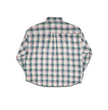 Cross-check seersucker shirt