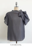 Gael Tencel Tie-neck Tulip Blouse