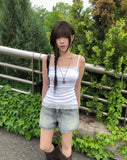 Paul Western Short Denim Shorts