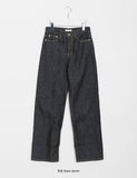 Enshio Rollup Raw Denim Pants