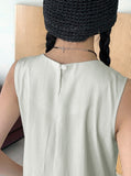 Nate String Layered Sleeveless Long One Piece