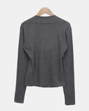Bil Dot Square Stripe Warmer Long Sleeve T-Shirt