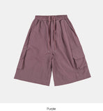 Kant cargo nylon capri pants