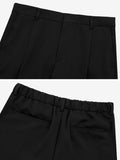 Cool Banding One Tuck Wide Slacks