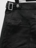 Melty Pocket Leather Pants