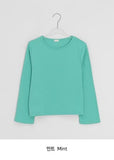 Hipan Round Crop Long Sleeve Tee