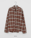 [Unisex] Giren Check Over Long Sleeve Shirt