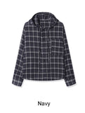 Luther Airy Hood Check Shirt