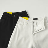 Winter span standard straight cotton pants