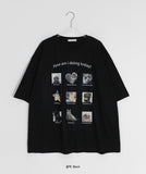 Titchill Cat Over Fit Short Sleeve Tee