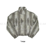 PLUSH HIGH-NECK JUMPER