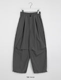 [unisex] Ruisha nylon banding string parachute jogger pants