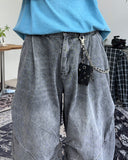 Beiner Wave Banded Denim Pants